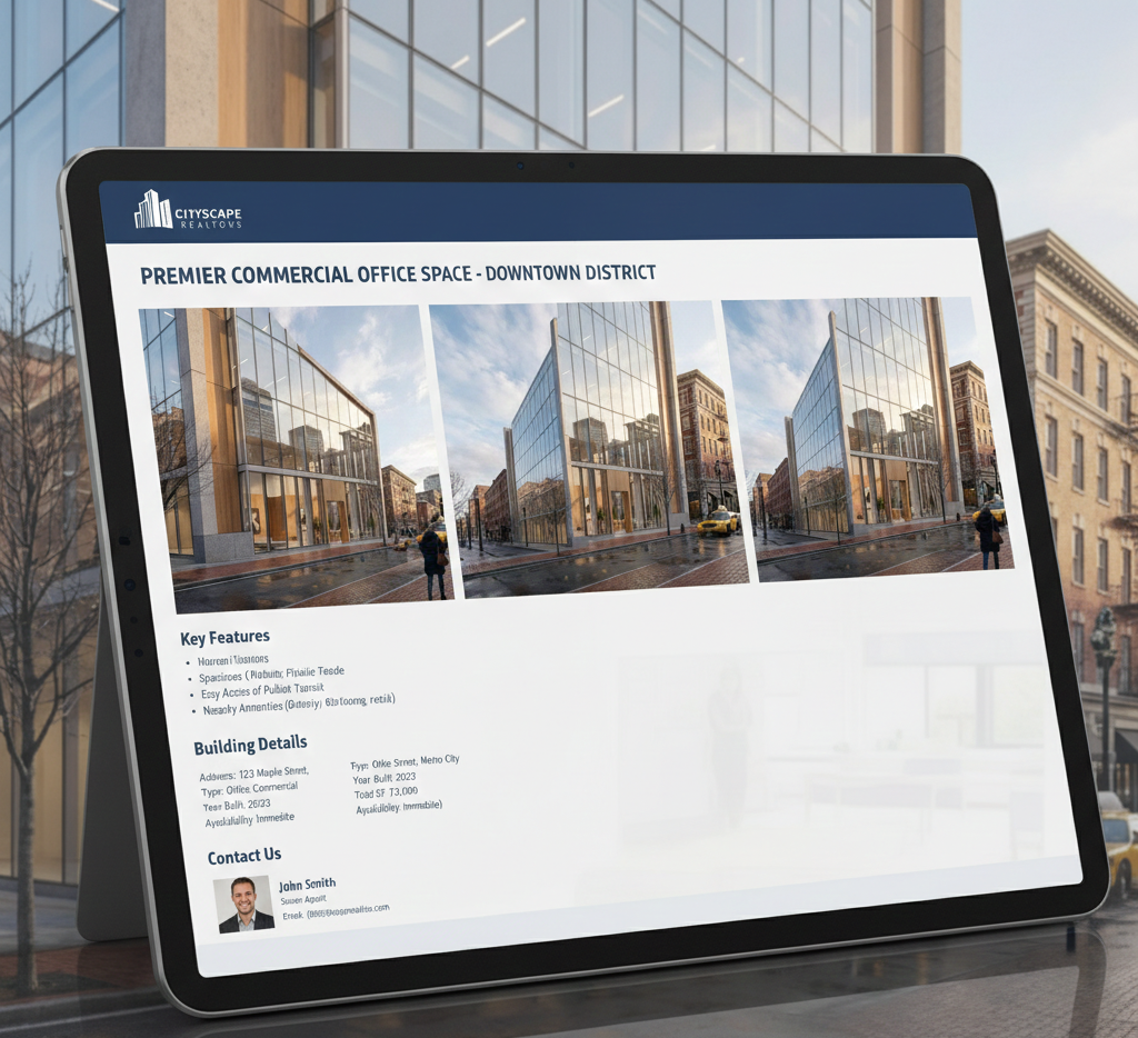Listing Ready Image Package (Commercial) – For Realtors & Real Estate Professionals